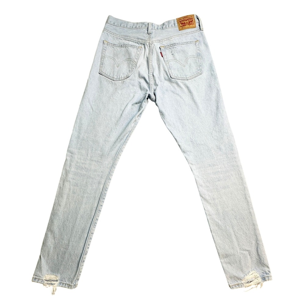 Levi's Light Wash Skinny Jeans - Pale Blue